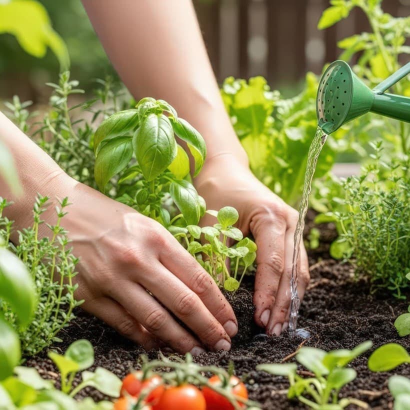 Escuela de cultivos ecológicos en Vilanova